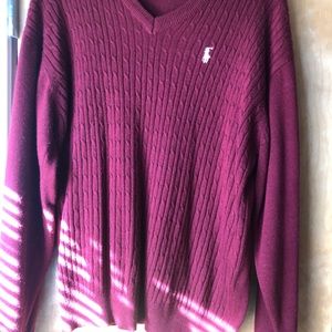 COPY - Red Mens polo sweater used